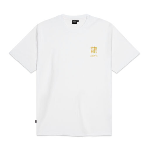 DOLLY NOIRE Chinese Dragon Tee White