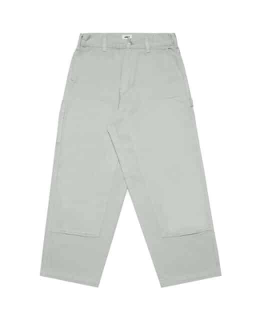 OBEY BIGWIG DENIM CARPENTER PANT Silver Grey