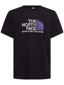 THE NORTH FACE T-SHIRT RUST Black