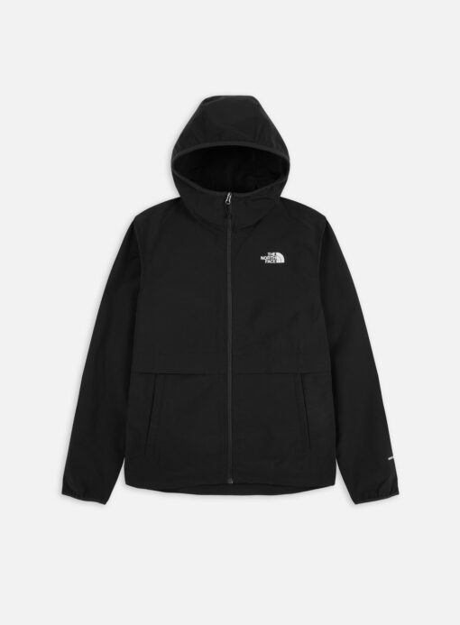 THE NORTH FACE GIACCA EASY WIND FULL ZIP Black