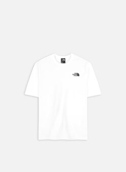 THE NORTH FACE T-SHIRT RED BOX White