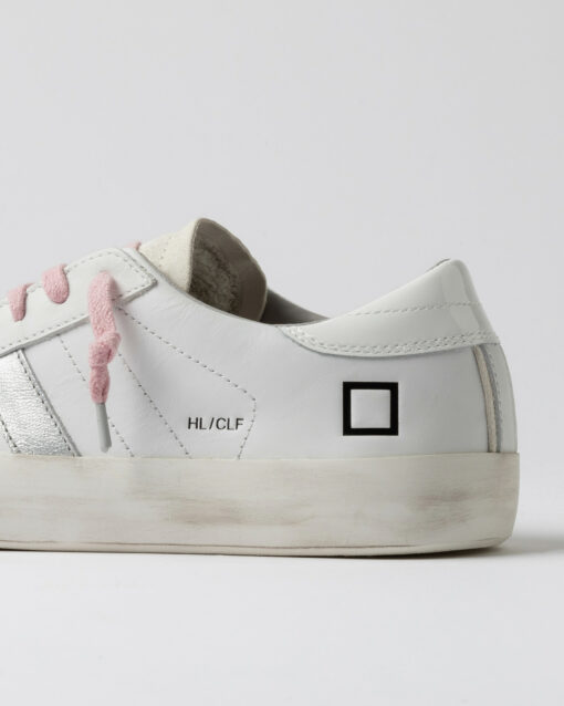 D.A.T.E. HILL LOW CALF White Patent