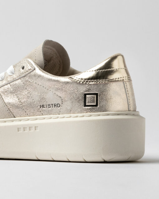 D.A.T.E. HILL LOW PLATFORM STARDUST Platinum