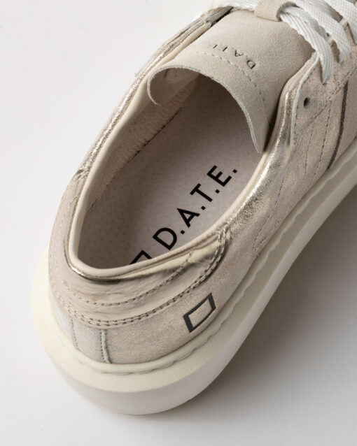 D.A.T.E. HILL LOW PLATFORM STARDUST Platinum