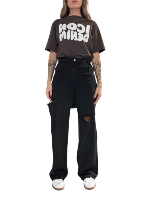 ICON DENIM POPPY JEANS Washed Black
