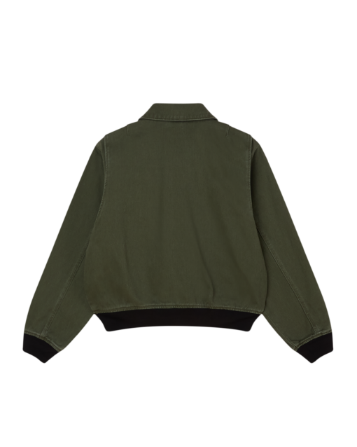 OBEY GIACCA DENIM CWU Kombu Green