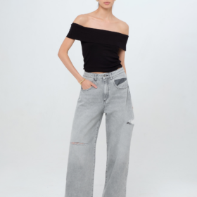 ICON DENIM POPPY JEANS Grey
