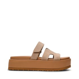 STEVE MADDEN Big Missile Sabbia Suede Platform