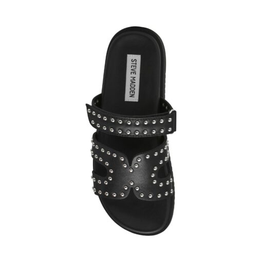 STEVE MADDEN MISSILE Nero Studs