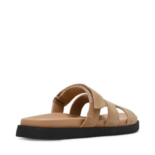 STEVE MADDEN MISSILE Taupe Suede