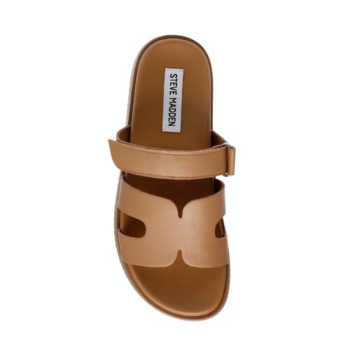 STEVE MADDEN Missile Cognac Pelle