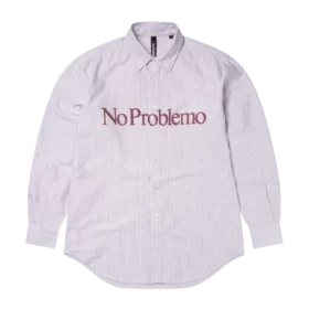 NO PROBLEMO Camicia Oxford Righe