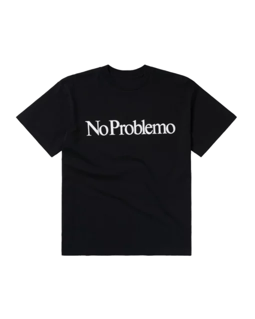 NO PROBLEMO T-shirt Logo Black