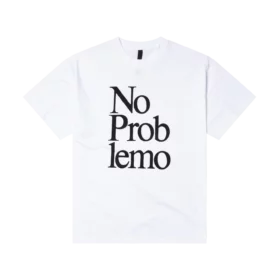 NO PROBLEMO T-shirt Wrapped White