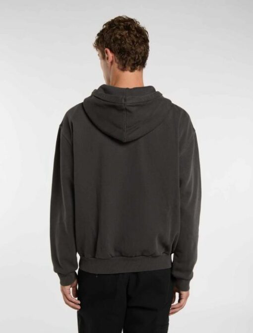 DICKIES Felpa Cappuccio Slayden tinta in capo Black