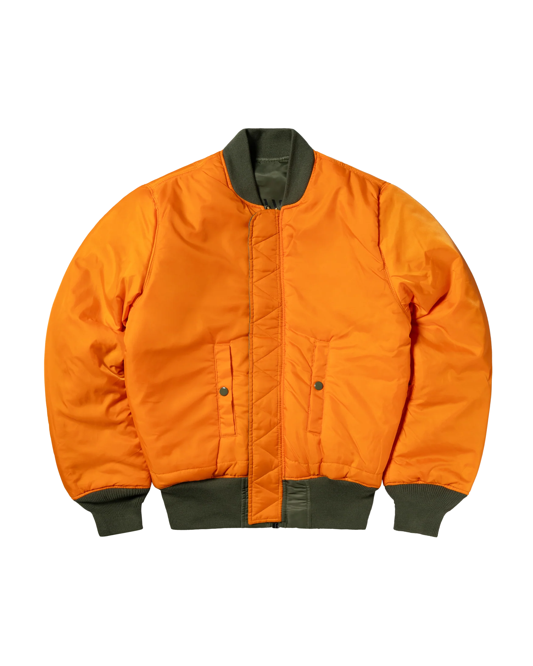 NO PROBLEMO X ALPHA INDUSTRIES  Bomber MA-1 Green