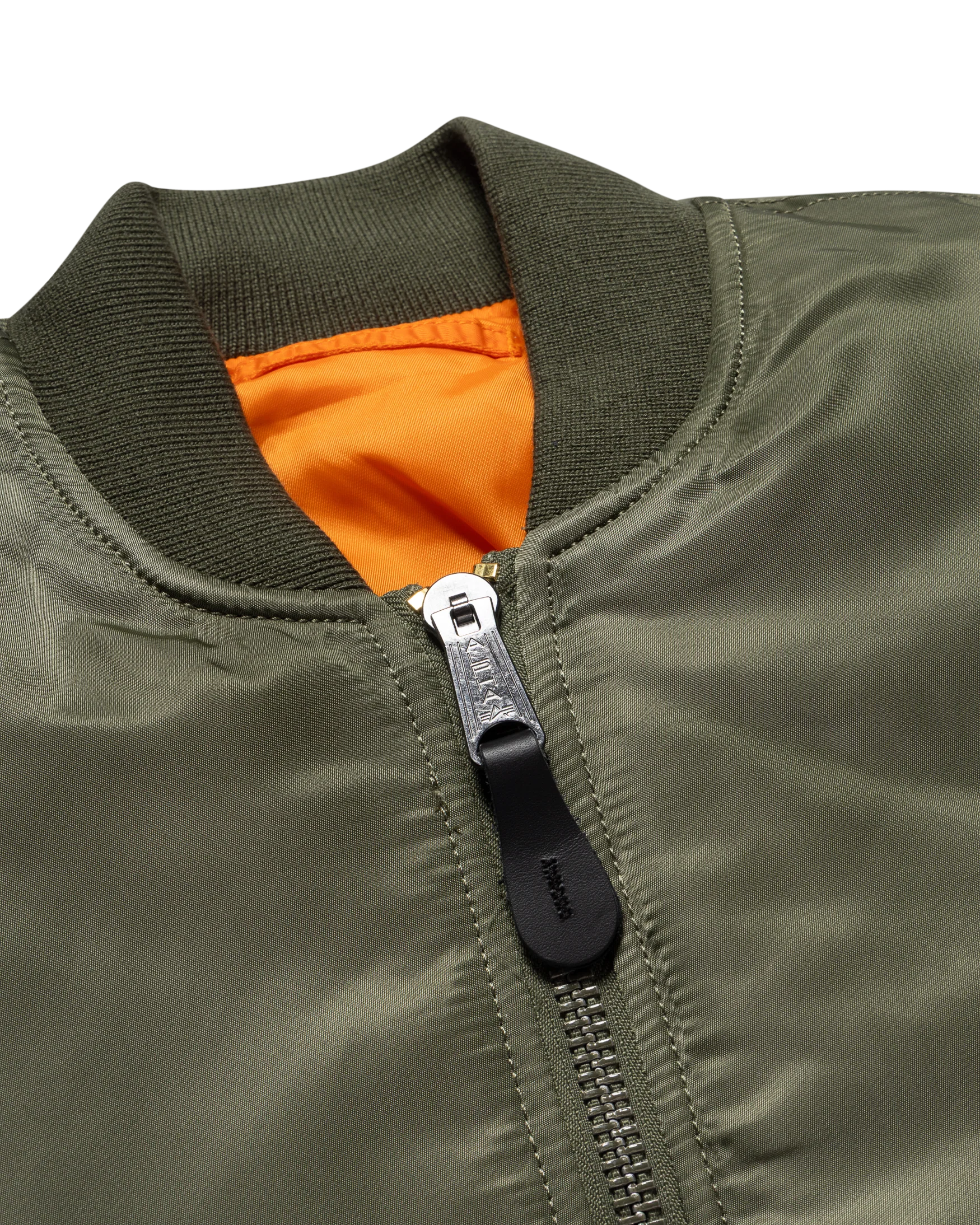 NO PROBLEMO X ALPHA INDUSTRIES  Bomber MA-1 Green