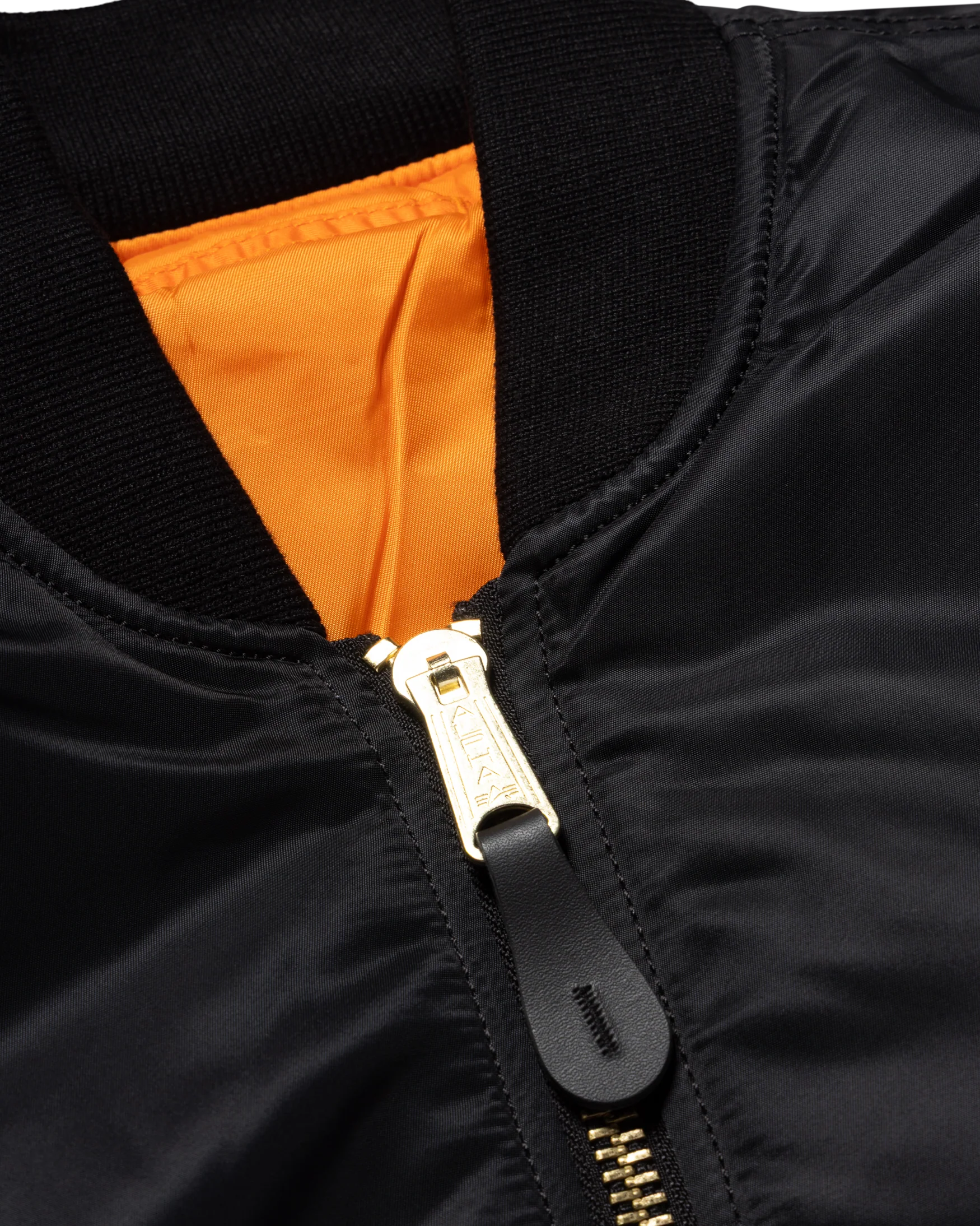 NO PROBLEMO X ALPHA INDUSTRIES  Bomber MA-1 Black