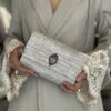 KURT GEIGER Party Eagle Clutch Blue Pal C