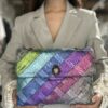 KURT GEIGER Party Eagle Clutch Blue Pal C