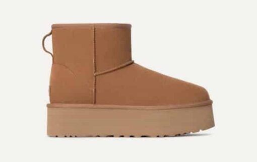 UGG CLASSIC MINI PLATFORM Chestnut