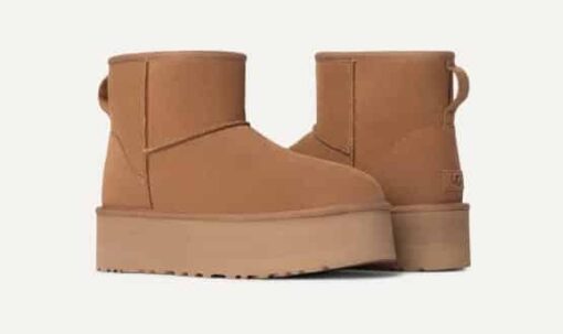 UGG CLASSIC MINI PLATFORM Chestnut