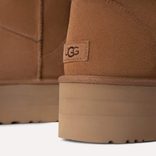 UGG CLASSIC MINI PLATFORM Chestnut