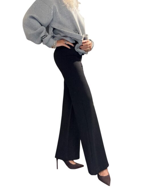 SO ALLURE pantalone flared gessato