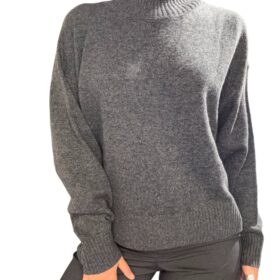 TENSIONE IN Maglia in lana catrame