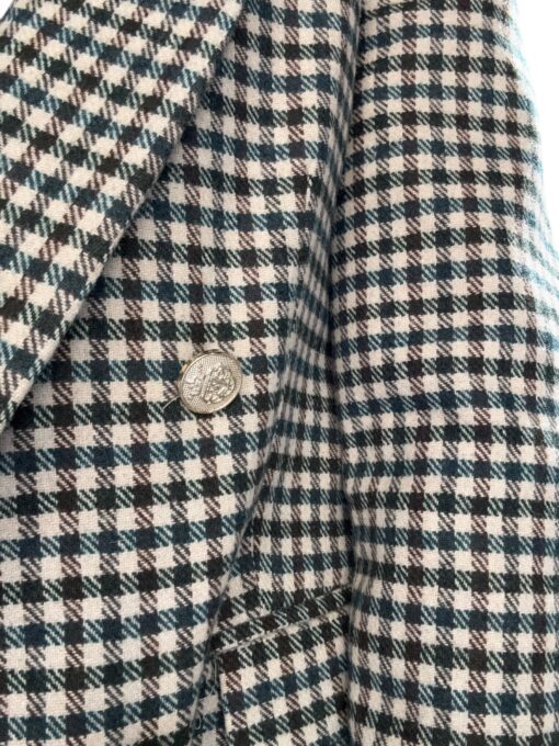 TENSIONE IN Giacca in lana checks verde