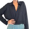 SO ALLURE Pullover girocollo misto lana dettaglio giromanica in rilievo