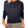 MERCI camicia seta scollo V foresta