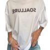 SO ALLURE Maglia Treccia Con Rotture Gesso