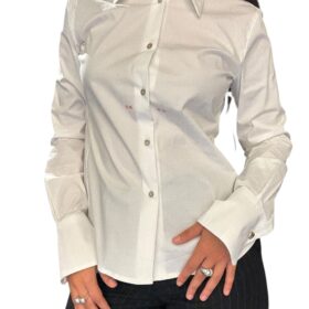 MERCI camicia slim fit bianca