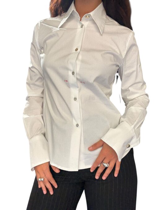MERCI camicia slim fit bianca