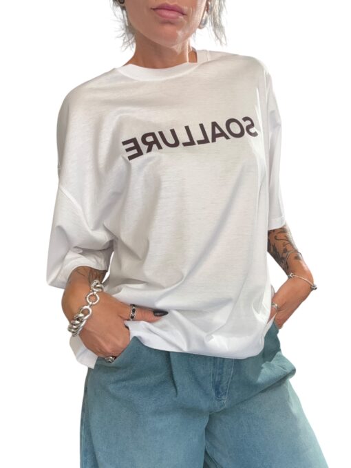 SO ALLURE T-shirt Logo Bianca