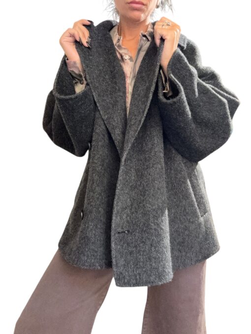 SO ALLURE Cappotto Taglio Corto Lava