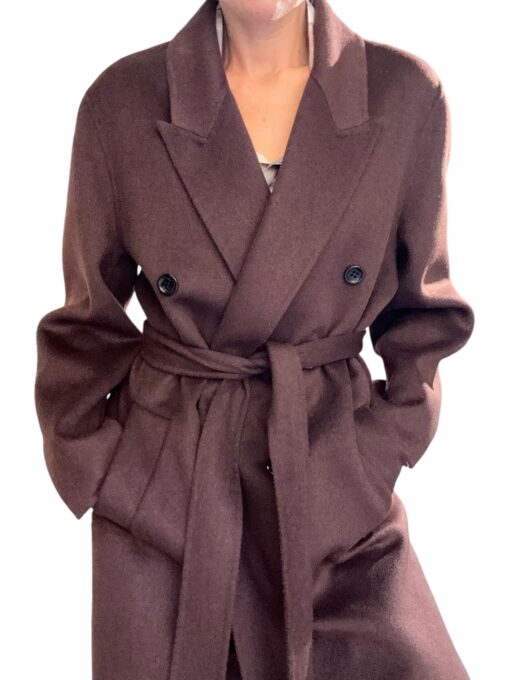 SO ALLURE Cappotto Taglio Lungo Fondente