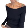 SO ALLURE Blusa Pizzo Fondente