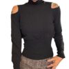 SO ALLURE Maxi Felpa Cappuccio Nero