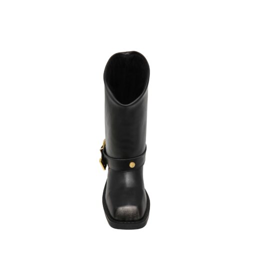 STEVE MADDEN Climaxx stivale dristressed nero