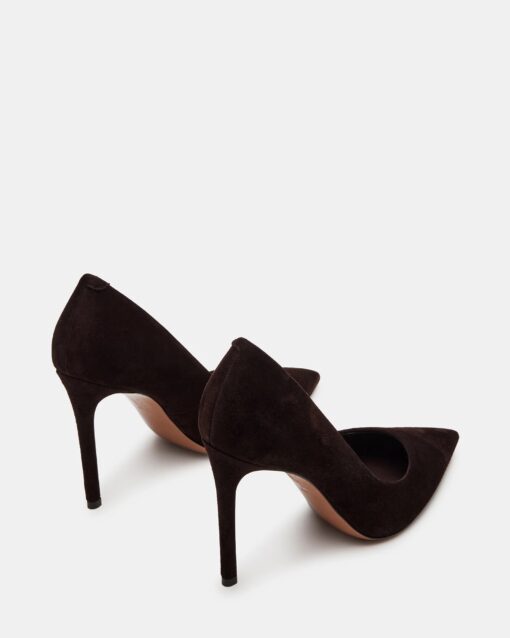 STEVE MADDEN Thrive décolleté suede marrone