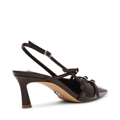 STEVE MADDEN Liana décolleté vernice coffee