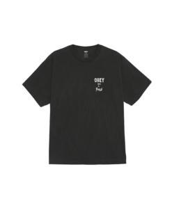 OBEY T-SHIRT OBEY HAS A POSSE Pigment Dusty Black