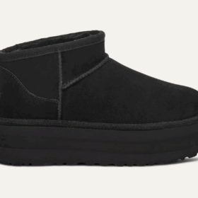UGG CLASSIC ULTRA MINI PLATFORM Black