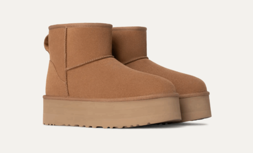 UGG CLASSIC MINI PLATFORM Chestnut