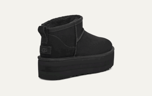 UGG CLASSIC ULTRA MINI PLATFORM Black