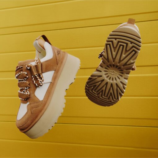 UGG ASTROMEL Sneakers Donna Chestnut