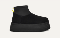 UGG CLASSIC MINI DIPPER Black