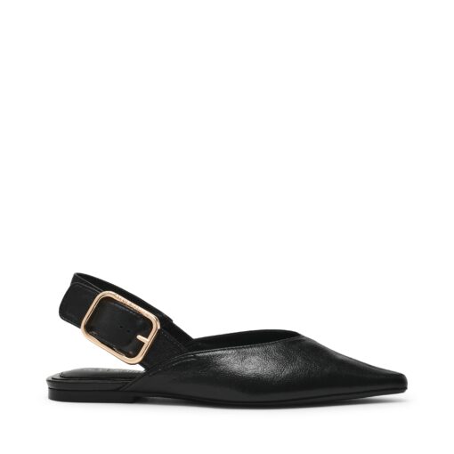 STEVE MADDEN Sianna sling back pelle nero
